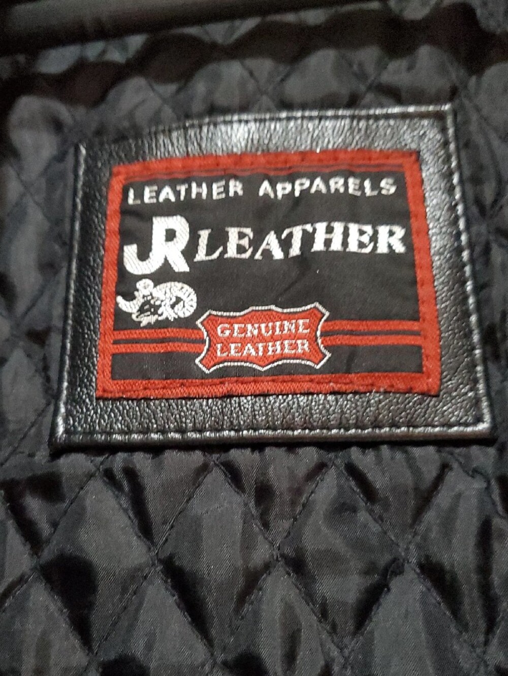 Vintage Black Leather Moto Jacket Echtes Leder Futter Echt Leer Ironhorse Combat - Picture 9 of 14